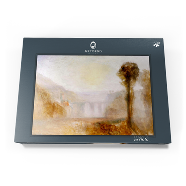 Darstellung des Puzzle Motivs The Ponte Delle Torri, Spoleto 500 Puzzle Schachtel Ansicht3