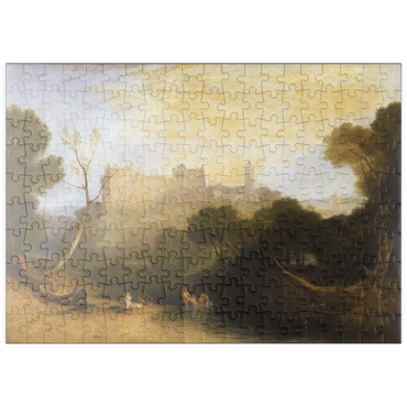 Darstellung des Puzzle Motivs puzzleplate Linlithgow Palace 200 Puzzle