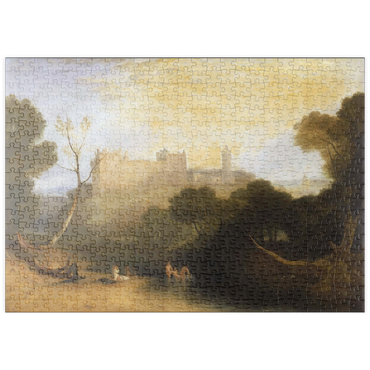 Darstellung des Puzzle Motivs puzzleplate Linlithgow Palace 500 Puzzle