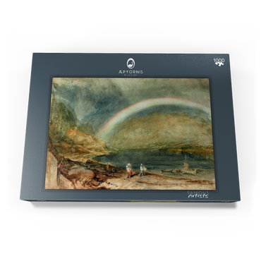 Darstellung des Puzzle Motivs The Rainbow: Osterspai and Filsen 1000 Puzzle Schachtel Ansicht3