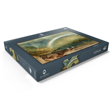 Darstellung des Puzzle Motivs The Rainbow: Osterspai and Filsen 100 Puzzle Schachtel Ansicht1