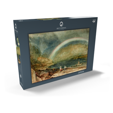 Darstellung des Puzzle Motivs The Rainbow: Osterspai and Filsen 500 Puzzle Schachtel Ansicht2