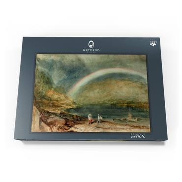 Darstellung des Puzzle Motivs The Rainbow: Osterspai and Filsen 500 Puzzle Schachtel Ansicht3