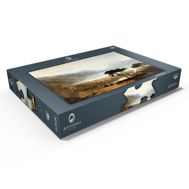 Darstellung des Puzzle Motivs Lake of Geneva from Montreux 1000 Puzzle Schachtel Ansicht1