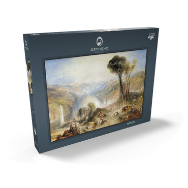 Darstellung des Puzzle Motivs Oberwesel 200 Puzzle Schachtel Ansicht2