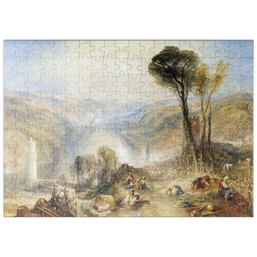Darstellung des Puzzle Motivs puzzleplate Oberwesel 200 Puzzle