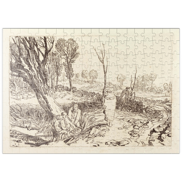 Darstellung des Puzzle Motivs puzzleplate Hedging and Ditching 200 Puzzle