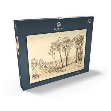 Darstellung des Puzzle Motivs The Bridge in Middle Distance 200 Puzzle Schachtel Ansicht2