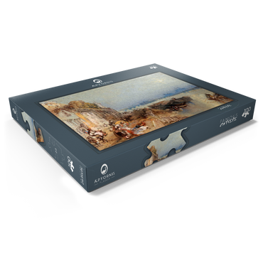 Darstellung des Puzzle Motivs Tours: Sunset: Looking Backwards 100 Puzzle Schachtel Ansicht1