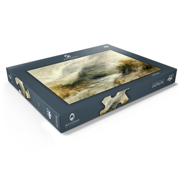 Darstellung des Puzzle Motivs Llanthony Abbey, Monmouthshire 100 Puzzle Schachtel Ansicht1