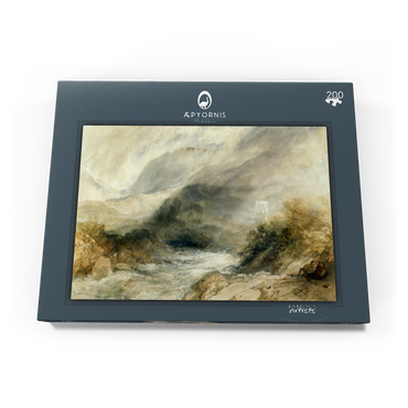 Darstellung des Puzzle Motivs Llanthony Abbey, Monmouthshire 200 Puzzle Schachtel Ansicht3