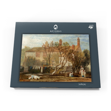 Darstellung des Puzzle Motivs Steeton Manor House, Near Farnley 100 Puzzle Schachtel Ansicht3