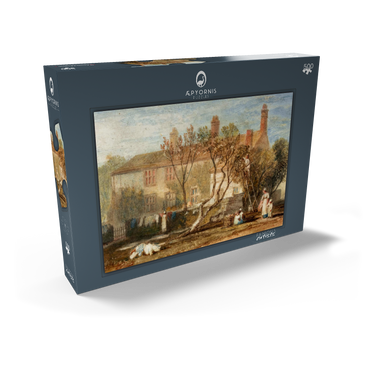 Darstellung des Puzzle Motivs Steeton Manor House, Near Farnley 500 Puzzle Schachtel Ansicht2