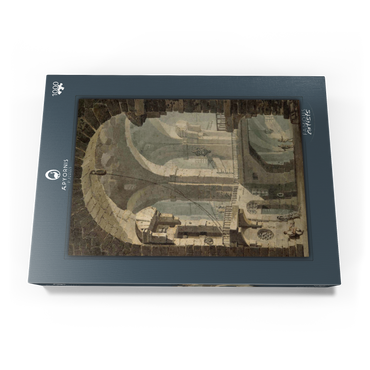 Darstellung des Puzzle Motivs Dark Prison (Carcere Oscura) 1000 Puzzle Schachtel Ansicht3