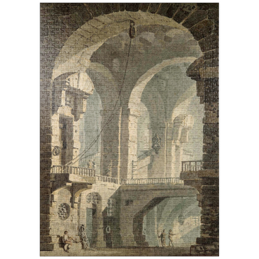Darstellung des Puzzle Motivs puzzleplate Dark Prison (Carcere Oscura) 1000 Puzzle