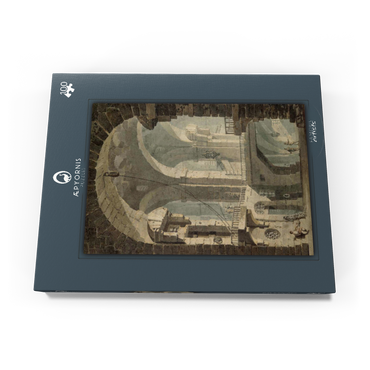 Darstellung des Puzzle Motivs Dark Prison (Carcere Oscura) 100 Puzzle Schachtel Ansicht3