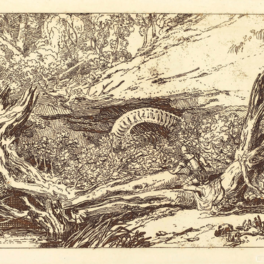 Darstellung des Puzzle Motivs Jason 1000 Puzzle 3D Modell