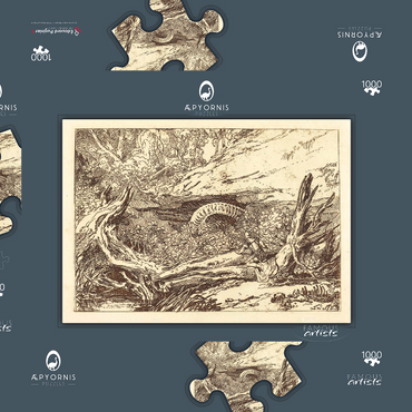 Darstellung des Puzzle Motivs Jason 1000 Puzzle Schachtel 3D Modell