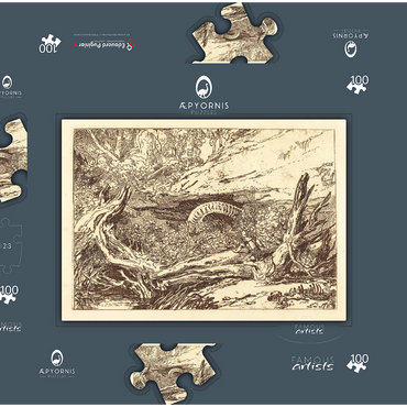 Darstellung des Puzzle Motivs Jason 100 Puzzle Schachtel 3D Modell