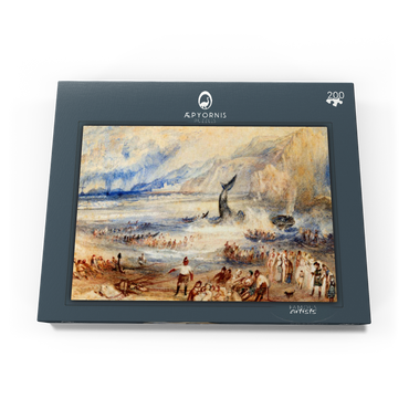 Darstellung des Puzzle Motivs The Whale on Shore 200 Puzzle Schachtel Ansicht3