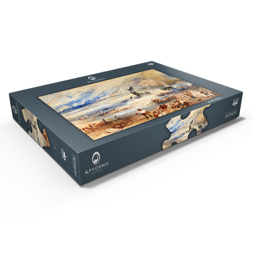 Darstellung des Puzzle Motivs The Whale on Shore 500 Puzzle Schachtel Ansicht1