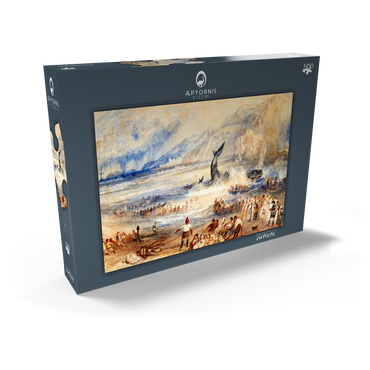 Darstellung des Puzzle Motivs The Whale on Shore 500 Puzzle Schachtel Ansicht2