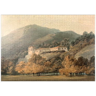 Darstellung des Puzzle Motivs puzzleplate Santa Lucia, A Convent near Caserta 1000 Puzzle