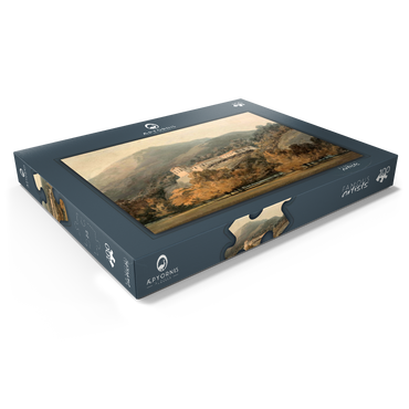 Darstellung des Puzzle Motivs Santa Lucia, A Convent near Caserta 100 Puzzle Schachtel Ansicht1