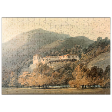 Darstellung des Puzzle Motivs puzzleplate Santa Lucia, A Convent near Caserta 200 Puzzle