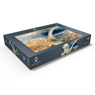 Darstellung des Puzzle Motivs Plymouth with a Rainbow 1000 Puzzle Schachtel Ansicht1