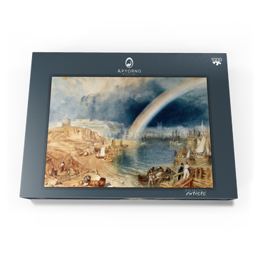 Darstellung des Puzzle Motivs Plymouth with a Rainbow 1000 Puzzle Schachtel Ansicht3