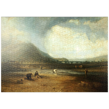 Darstellung des Puzzle Motivs puzzleplate The Trout Stream 1000 Puzzle