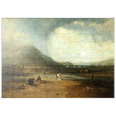 Darstellung des Puzzle Motivs puzzleplate The Trout Stream 100 Puzzle