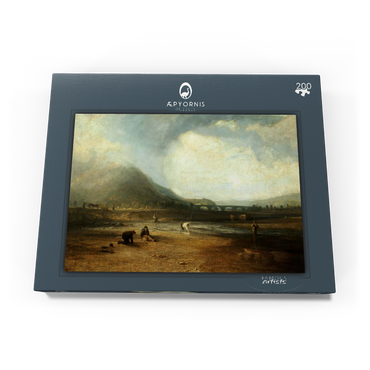 Darstellung des Puzzle Motivs The Trout Stream 200 Puzzle Schachtel Ansicht3