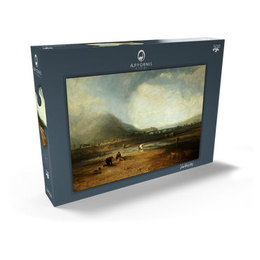 Darstellung des Puzzle Motivs The Trout Stream 500 Puzzle Schachtel Ansicht2