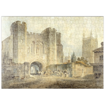 Darstellung des Puzzle Motivs puzzleplate King Edgar's Gate, Worcester 500 Puzzle