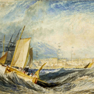 Darstellung des Puzzle Motivs Deal 500 Puzzle 3D Modell