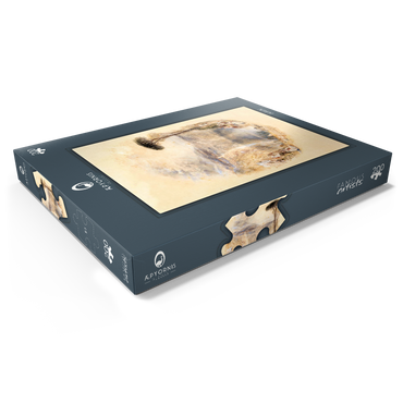 Darstellung des Puzzle Motivs Lake Nemi 200 Puzzle Schachtel Ansicht1