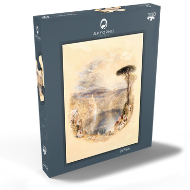 Darstellung des Puzzle Motivs Lake Nemi 200 Puzzle Schachtel Ansicht2