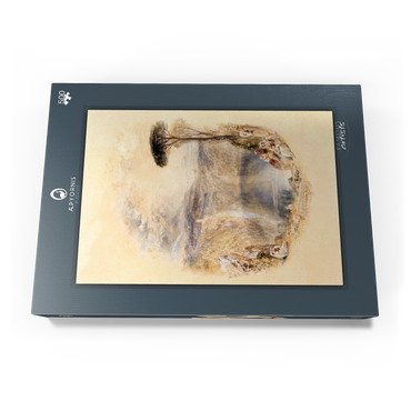 Darstellung des Puzzle Motivs Lake Nemi 500 Puzzle Schachtel Ansicht3