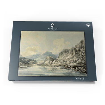 Darstellung des Puzzle Motivs Mountainous Landscape 1000 Puzzle Schachtel Ansicht3