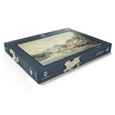 Darstellung des Puzzle Motivs Mountainous Landscape 100 Puzzle Schachtel Ansicht1