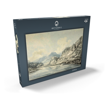 Darstellung des Puzzle Motivs Mountainous Landscape 200 Puzzle Schachtel Ansicht2