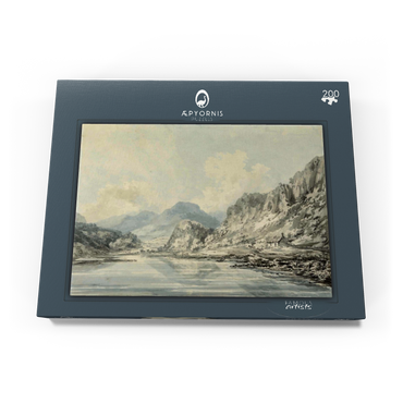 Darstellung des Puzzle Motivs Mountainous Landscape 200 Puzzle Schachtel Ansicht3