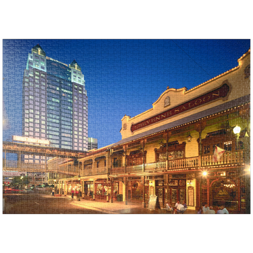 Darstellung des Puzzle Motivs puzzleplate Vergnügungs- und Einkaufskomplex Church Street Station, Orlando, Florida, USA 1000 Puzzle