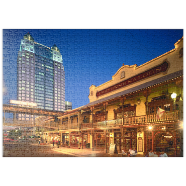 Darstellung des Puzzle Motivs puzzleplate Vergnügungs- und Einkaufskomplex Church Street Station, Orlando, Florida, USA 500 Puzzle