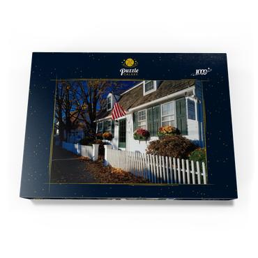 Darstellung des Puzzle Motivs Kaffeehaus in Essex, Connecticut, USA 1000 Puzzle Schachtel Ansicht3