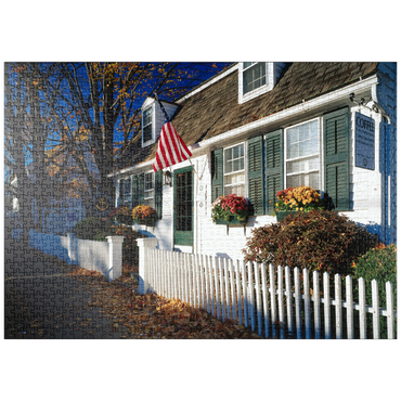Darstellung des Puzzle Motivs puzzleplate Kaffeehaus in Essex, Connecticut, USA 1000 Puzzle