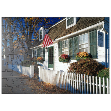 Darstellung des Puzzle Motivs puzzleplate Kaffeehaus in Essex, Connecticut, USA 100 Puzzle