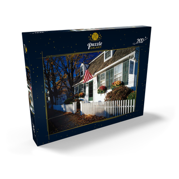 Darstellung des Puzzle Motivs Kaffeehaus in Essex, Connecticut, USA 200 Puzzle Schachtel Ansicht2